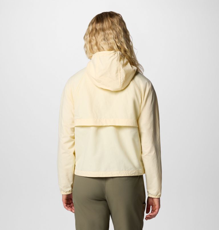 Women's Spire Valley Windbreaker, Color: Lemon Wash, image 2