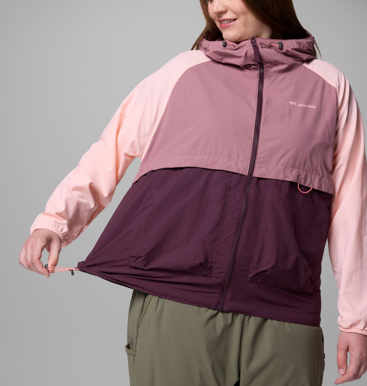 Women's Spire Valley™ Windbreaker - Plus Size 6