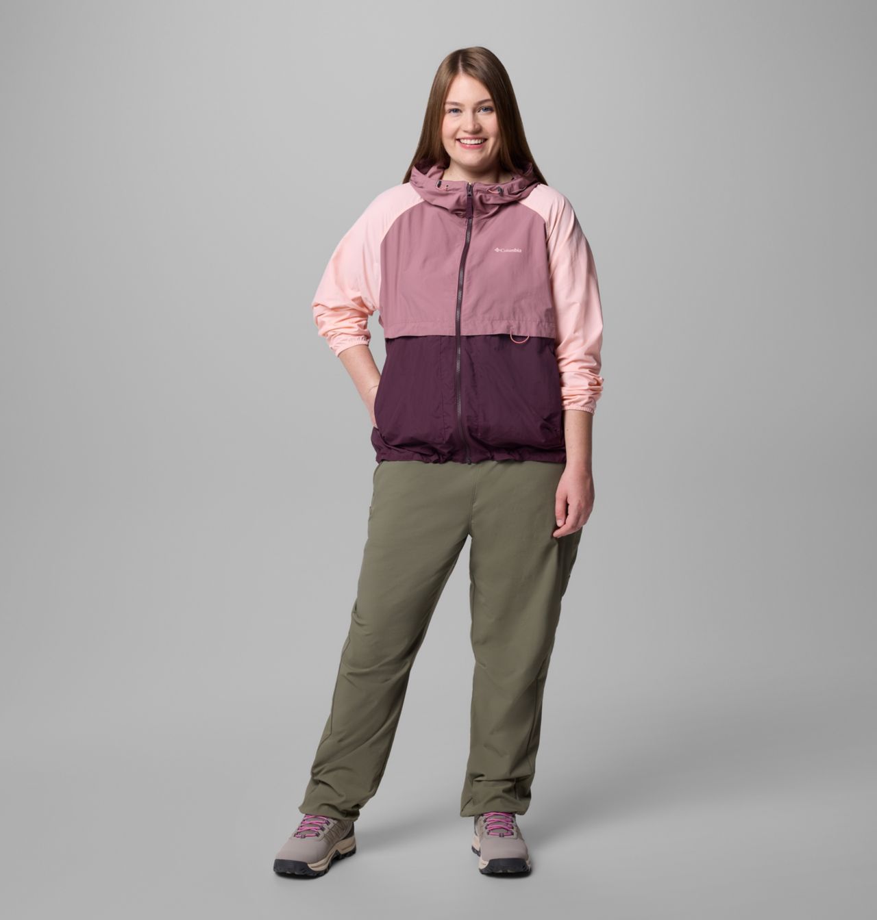 Women's Spire Valley™ Windbreaker - Plus Size 7