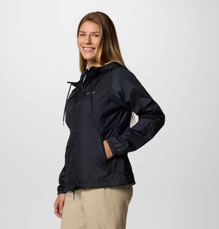 Cortavientos con capucha Flash Forward II para mujer, Color: Black, image 3