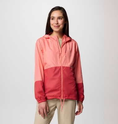 Cortavientos con capucha Flash Forward II para mujer, Color: Alpenglow, Daredevil, image 1