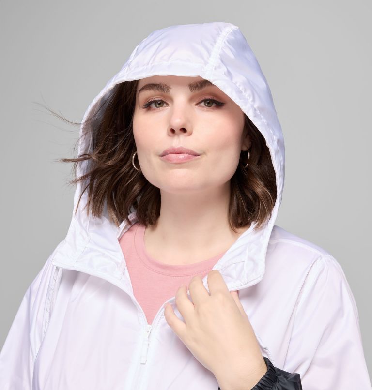 Women's Flash Forward II Windbreaker - Plus Size, Color: White, Black, image 5