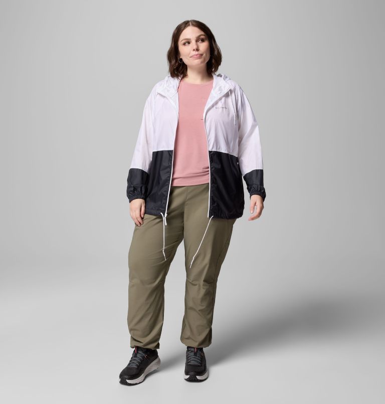 Women's Flash Forward II Windbreaker - Plus Size, Color: White, Black, image 6