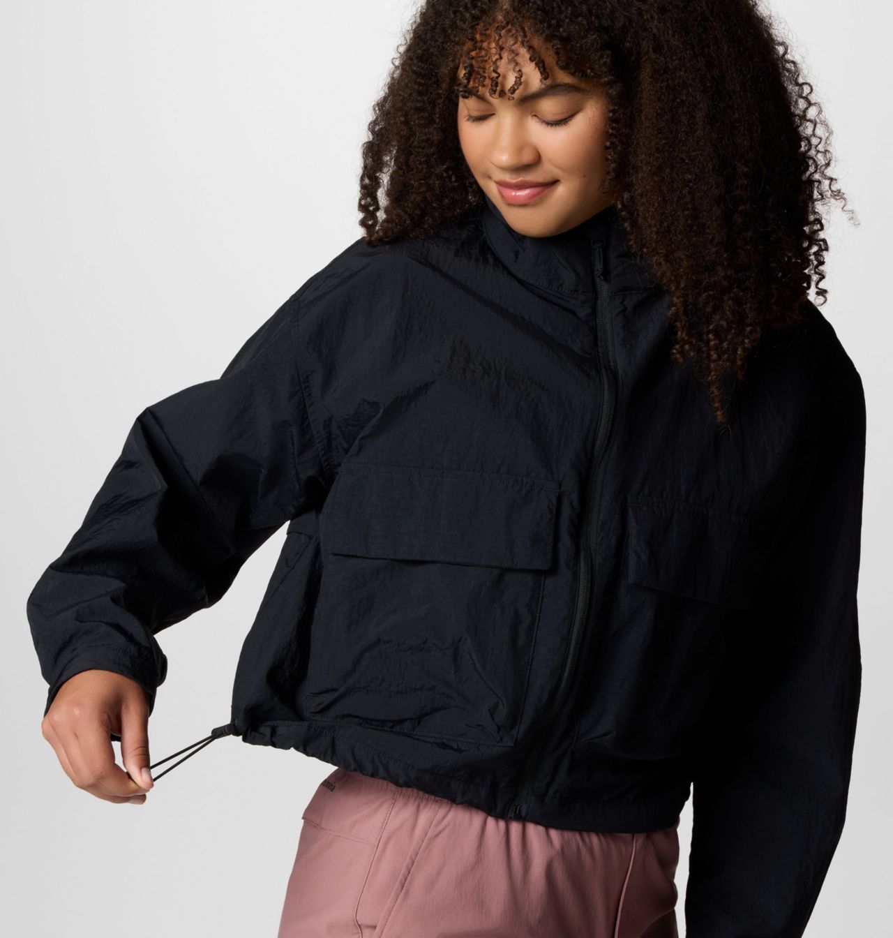 Women's Paracutie™ Cropped Cargo Windbreaker 6