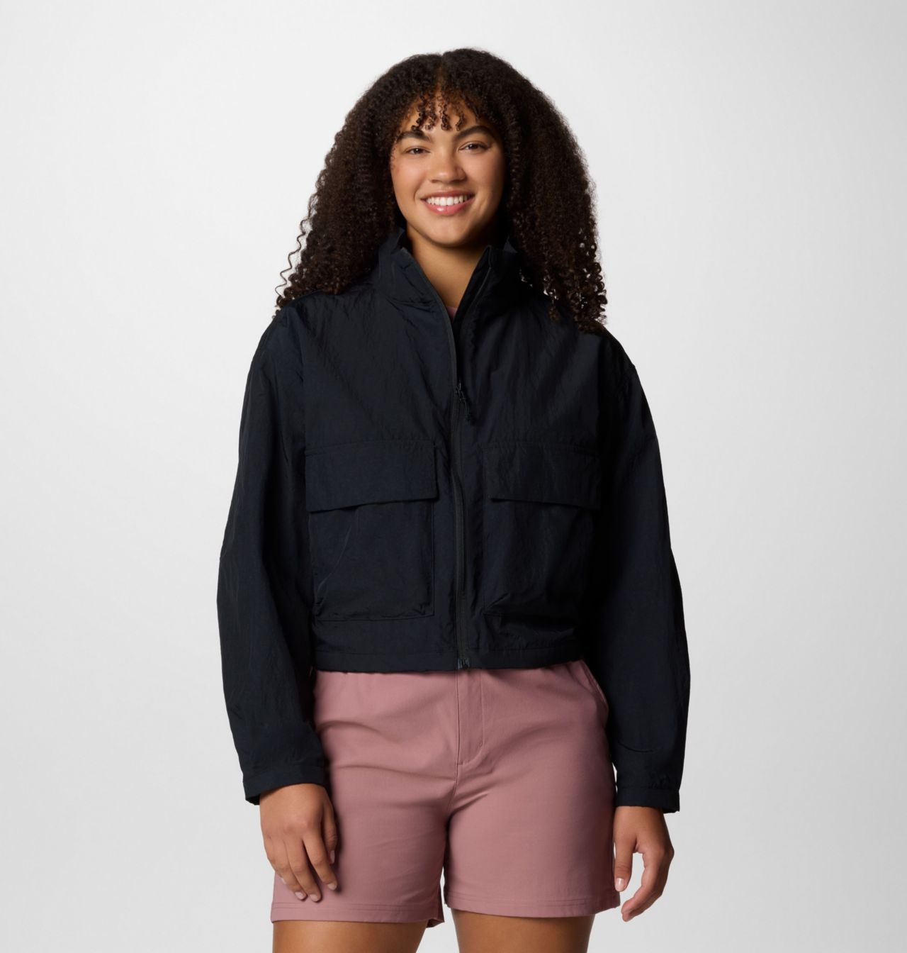 Women's Paracutie™ Cropped Cargo Windbreaker 1