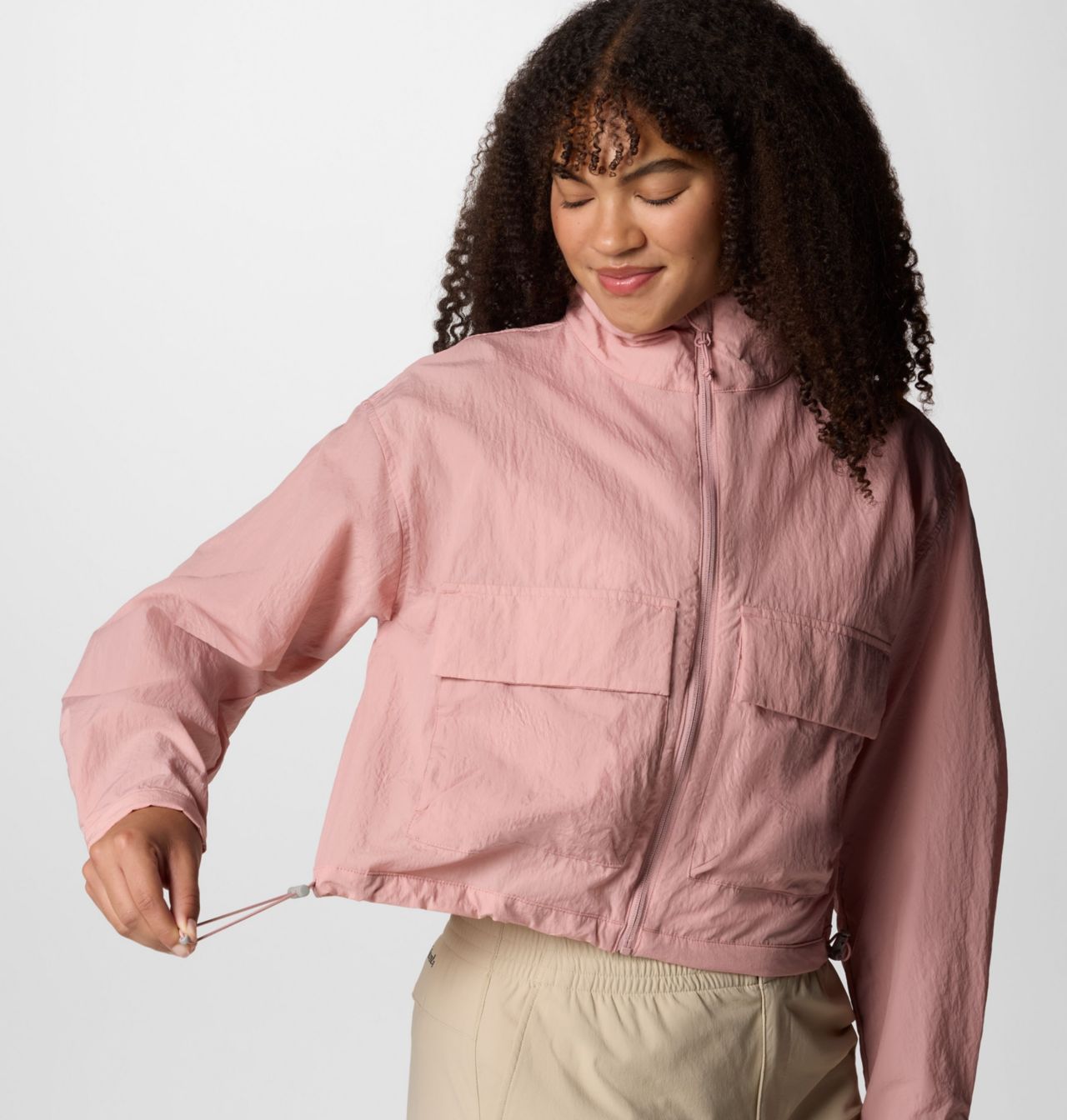 Women's Paracutie™ Cropped Cargo Windbreaker 6