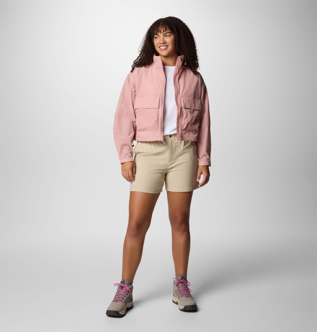 Women's Paracutie™ Cropped Cargo Windbreaker 7