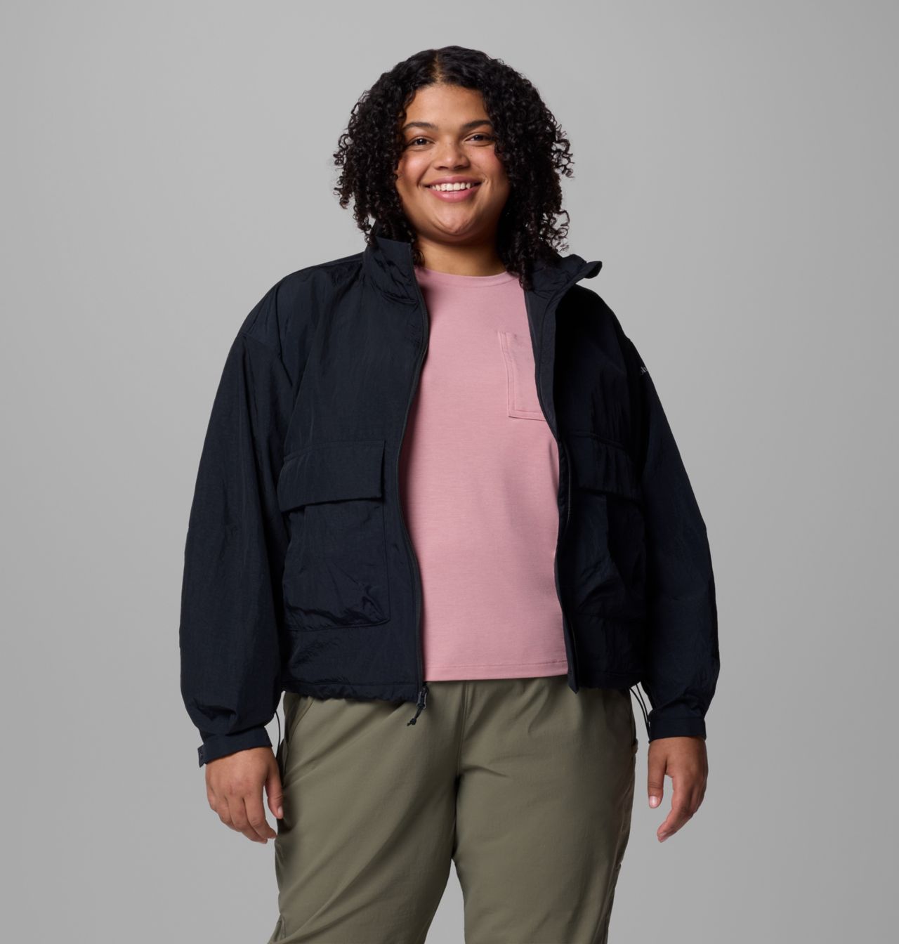 Femme Coupe-vent cargo court Paracutie™ - Grandes tailles 6