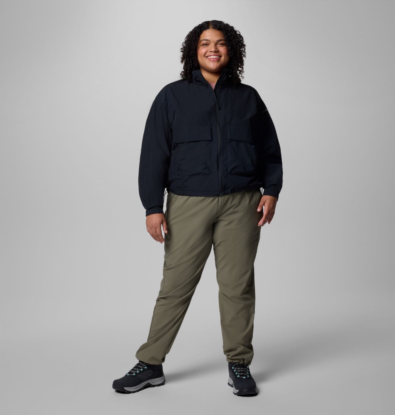 Femme Coupe-vent cargo court Paracutie™ - Grandes tailles 7