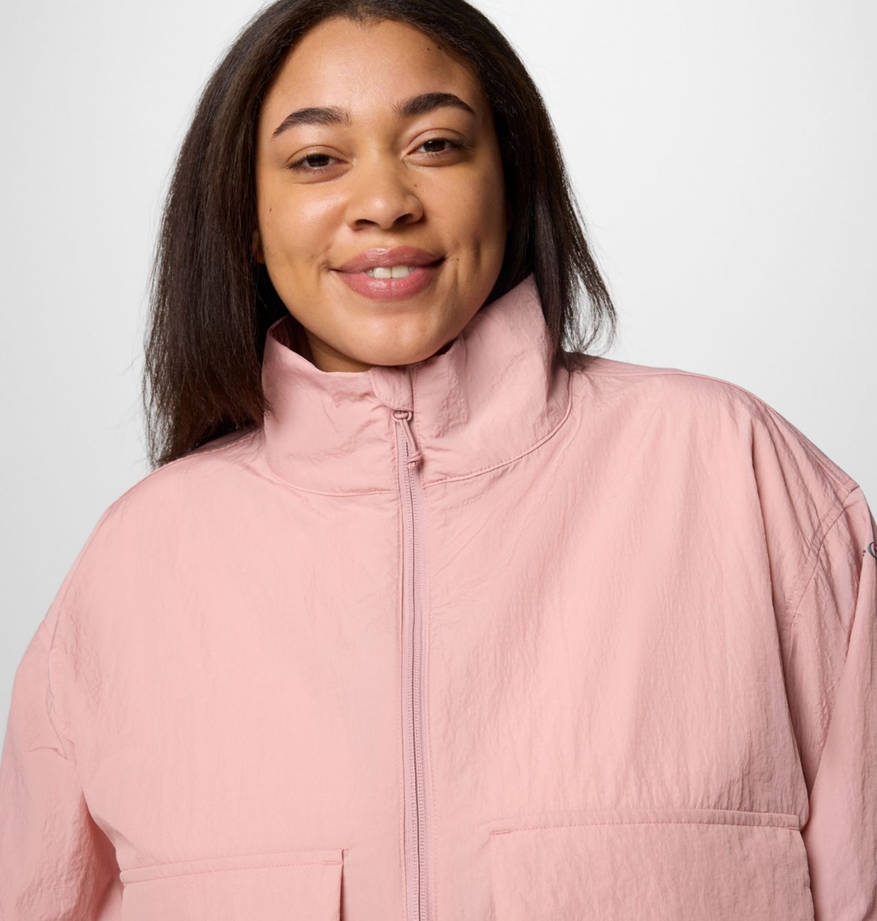 Women's Paracutie™ Cropped Cargo Windbreaker - Plus Size 4