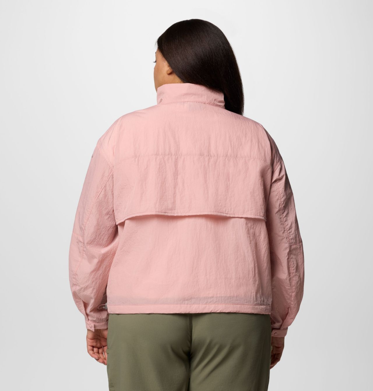 Women's Paracutie™ Cropped Cargo Windbreaker - Plus Size 2