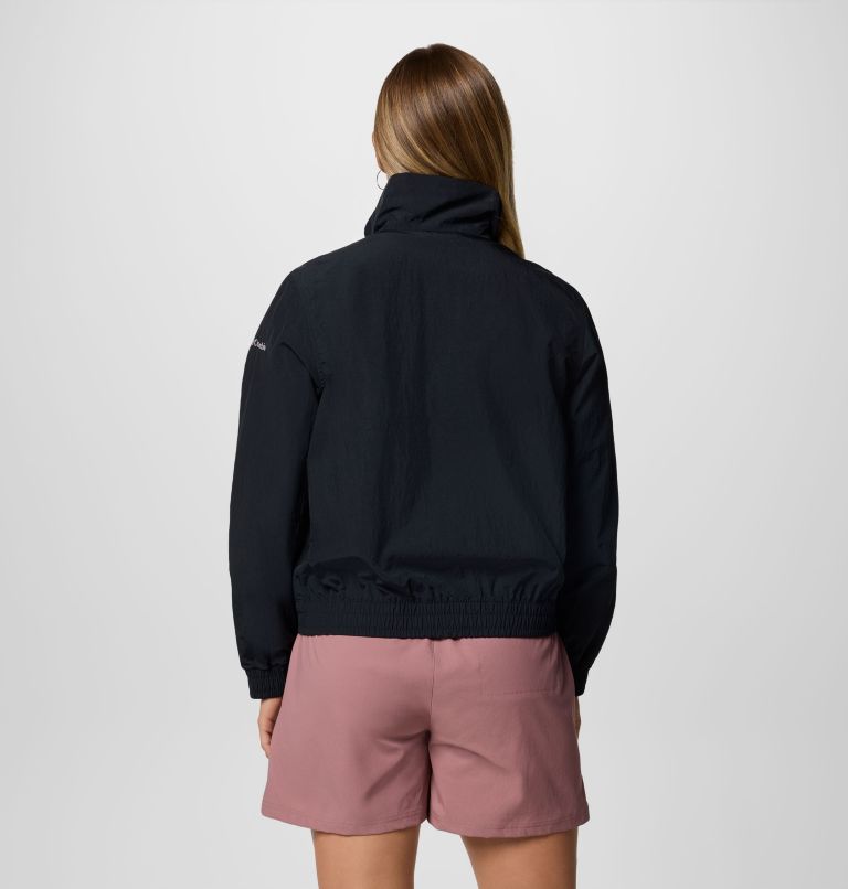 Women's Time Is Right II Windbreaker, Color: Black, image 2