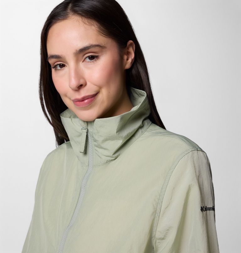 Women's Time Is Right II Windbreaker, Color: Safari, image 4