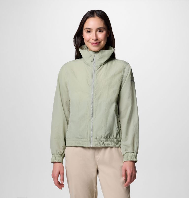 Women's Time Is Right II Windbreaker, Color: Safari, image 1