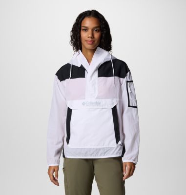 Challenger II Windbreaker, Color: White, Black, image 3