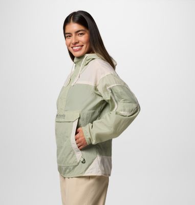 Women's Challenger II Windbreaker, Color: Safari, Dark Stone, image 3