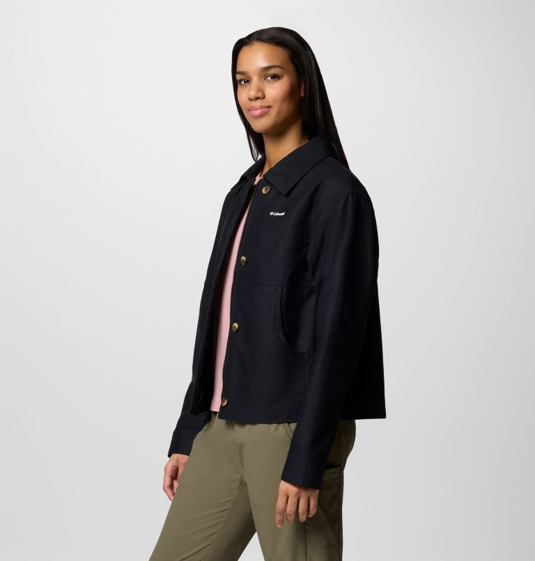 Women's Indigo Canyon Jacket, Color: Black, image 3