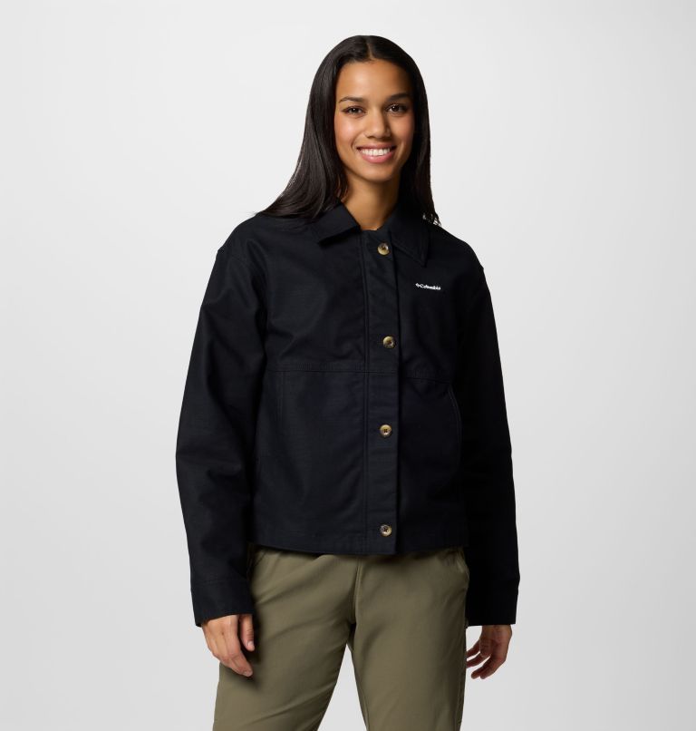 Women's Indigo Canyon Jacket, Color: Black, image 5