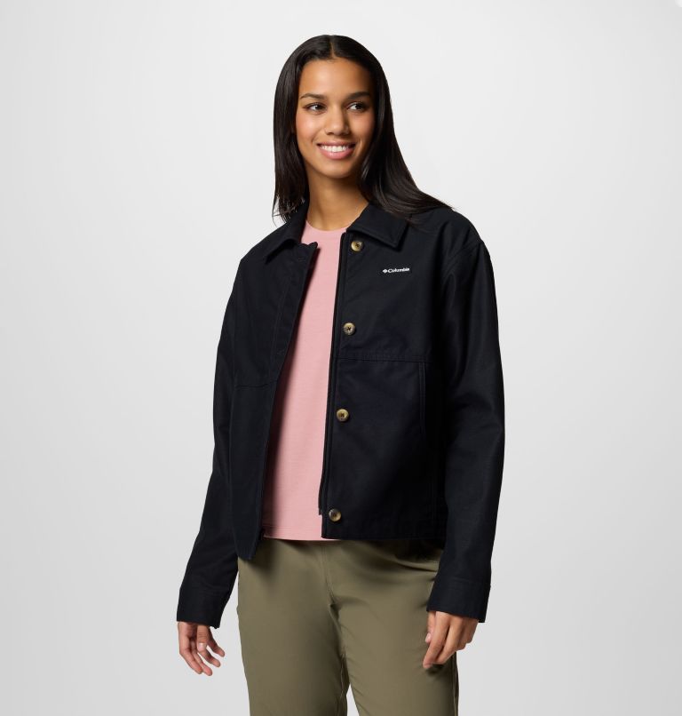 Women's Indigo Canyon Jacket, Color: Black, image 1