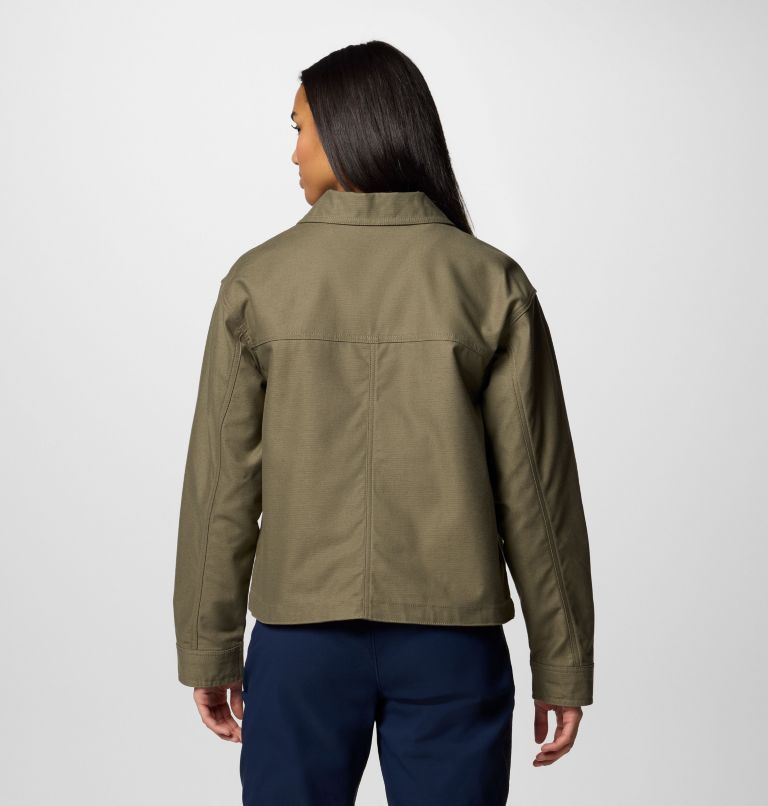 Women's Indigo Canyon Jacket, Color: Stone Green, image 2