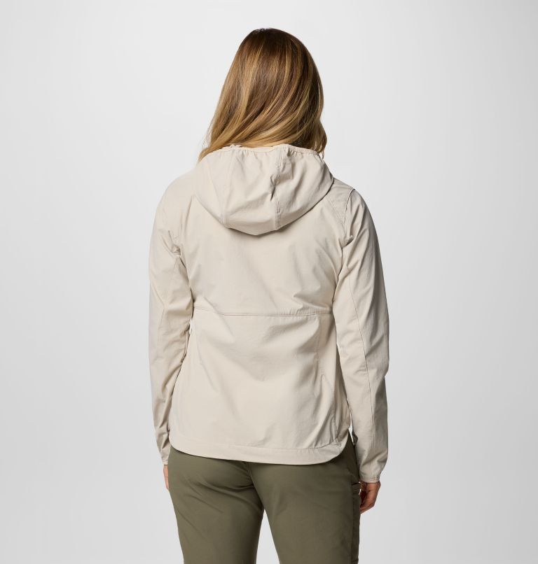 Chaqueta softshell de senderismo con capucha Heather Canyon II para mujer, Color: Dark Stone, image 2