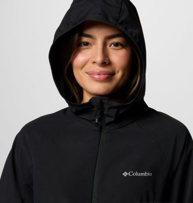 Women's Sweet As III Hooded Softshell Jacket, Color: Black, image 12