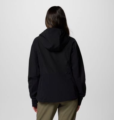 Women's Sweet As III Hooded Softshell Jacket, Color: Black, image 10