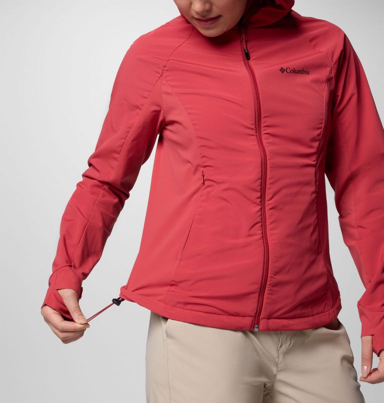 Women's Sweet As III Hooded Softshell Jacket, Color: Daredevil, image 6