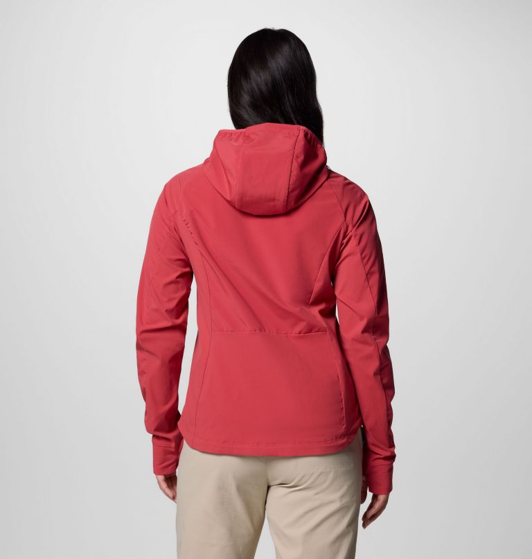 Women's Sweet As III Hooded Softshell Jacket, Color: Daredevil, image 2