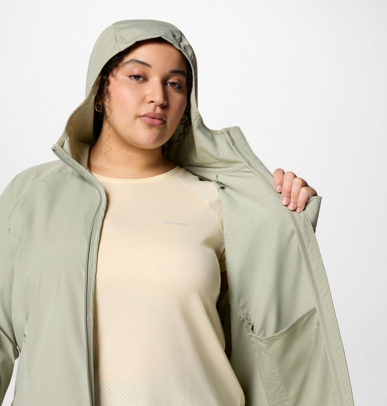 Femme Manteau coquille souple à capuchon Sweet As™ III - Grandes tailles 7
