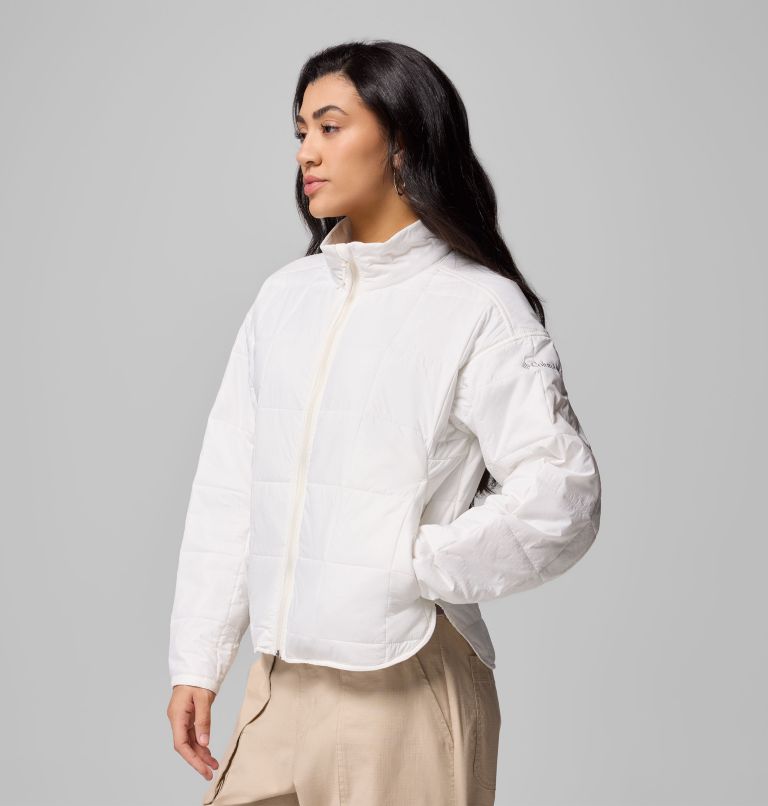 Women's Sienna Hill Quilted Jacket, Color: Sea Salt, image 4