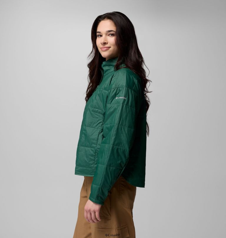 Women's Sienna Hill Quilted Jacket, Color: Rain Forest, image 4