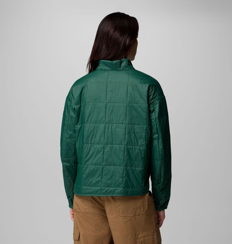 Women's Sienna Hill Quilted Jacket, Color: Rain Forest, image 3