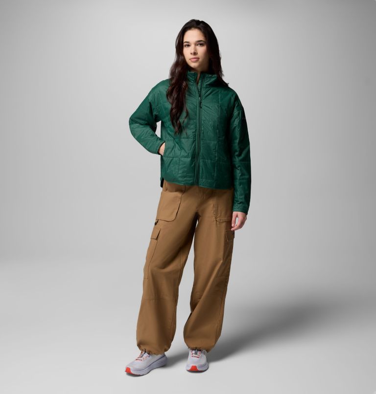 Women's Sienna Hill Quilted Jacket, Color: Rain Forest, image 2