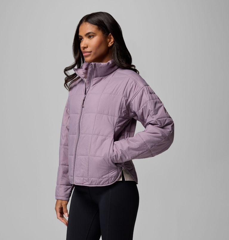 Women's Sienna Hill Quilted Jacket, Color: Shale Purple, image 4