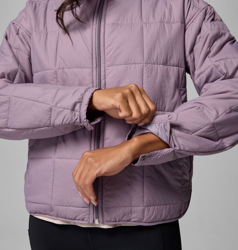 Women's Sienna Hill Quilted Jacket, Color: Shale Purple, image 7