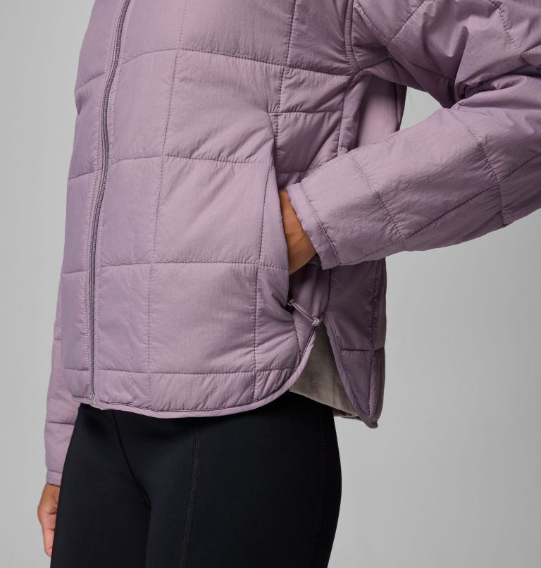 Women's Sienna Hill Quilted Jacket, Color: Shale Purple, image 8