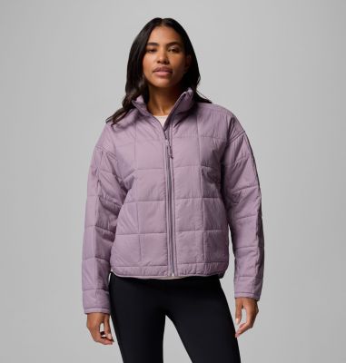 Women's Sienna Hill Quilted Jacket, Color: Shale Purple, image 3