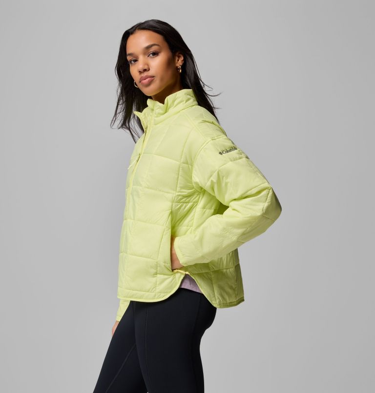 Women's Sienna Hill Quilted Jacket, Color: Citron Haze, image 4