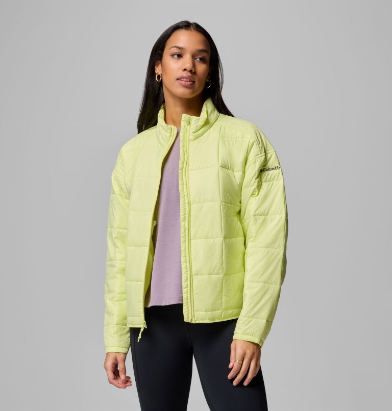 Women's Sienna Hill Quilted Jacket, Color: Citron Haze, image 5