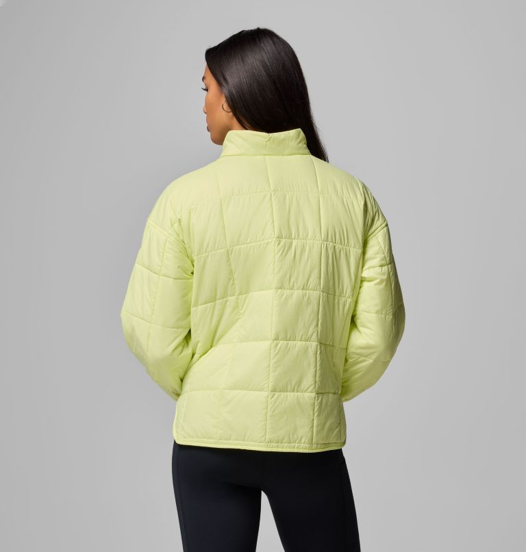 Women's Sienna Hill Quilted Jacket, Color: Citron Haze, image 3