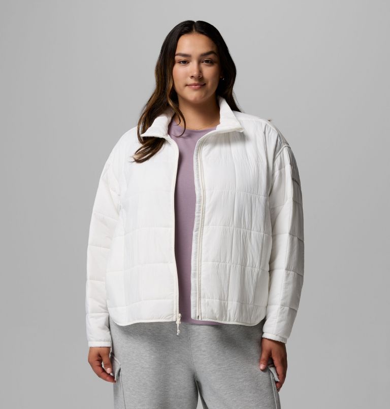Women's Sienna Hill Quilted Jacket - Plus Size, Color: Sea Salt, image 5