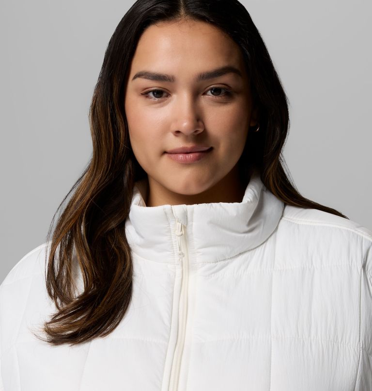 Women's Sienna Hill Quilted Jacket - Plus Size, Color: Sea Salt, image 6