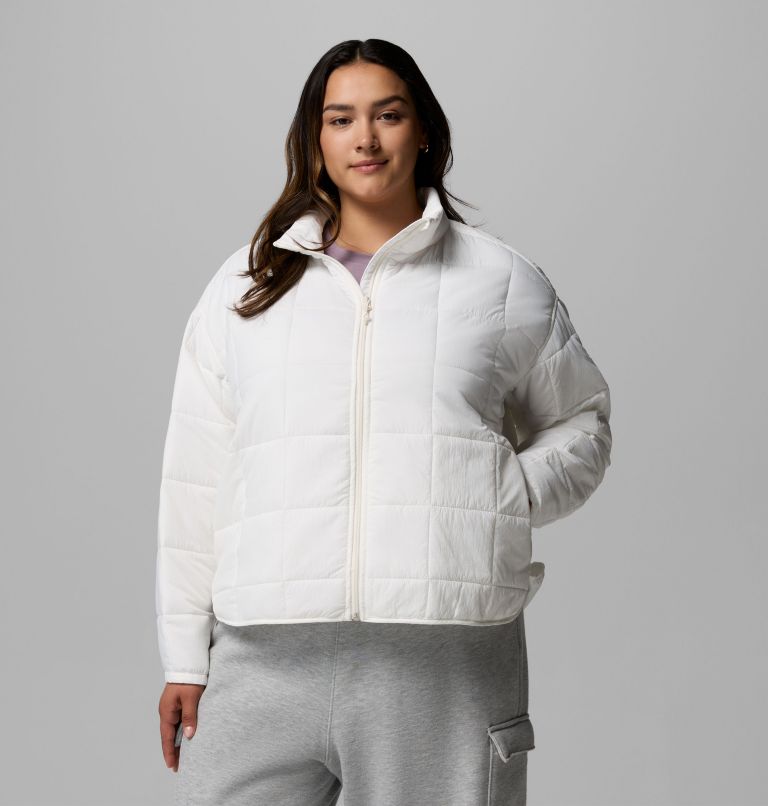 Women's Sienna Hill Quilted Jacket - Plus Size, Color: Sea Salt, image 1