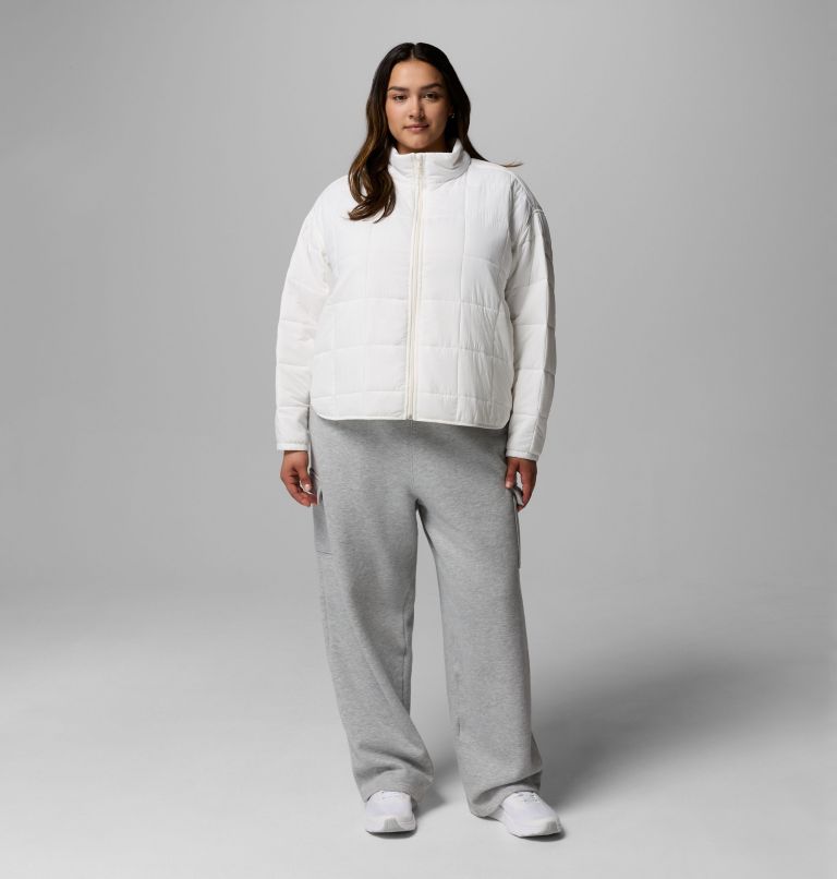 Women's Sienna Hill Quilted Jacket - Plus Size, Color: Sea Salt, image 2
