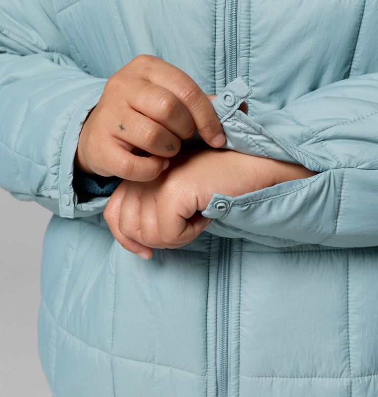 Women's Sienna Hill Quilted Jacket - Plus Size, Color: Crushed Blue, image 7