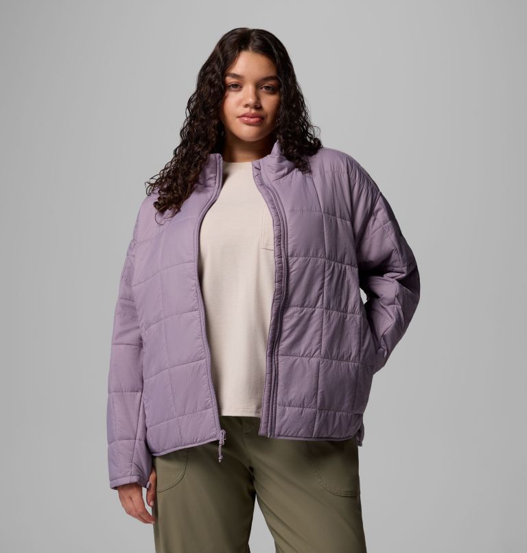 Women's Sienna Hill Quilted Jacket - Plus Size, Color: Shale Purple, image 5