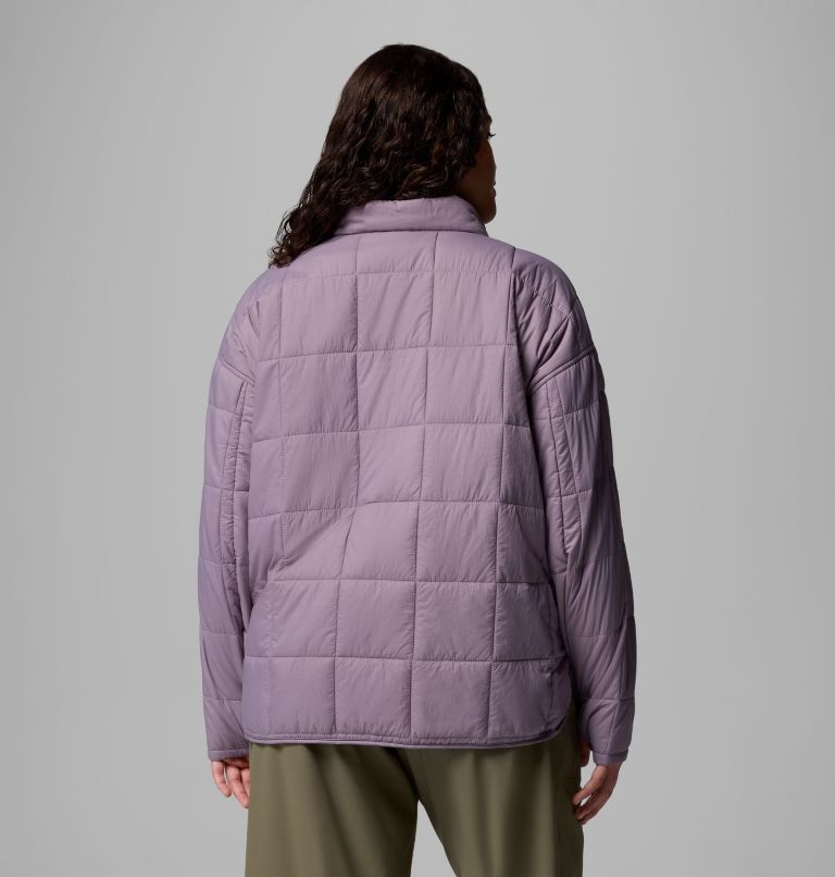 Women's Sienna Hill Quilted Jacket - Plus Size, Color: Shale Purple, image 3