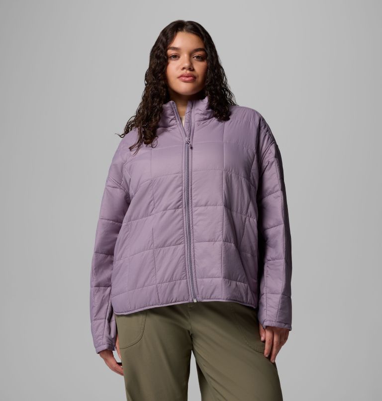 Women's Sienna Hill Quilted Jacket - Plus Size, Color: Shale Purple, image 1