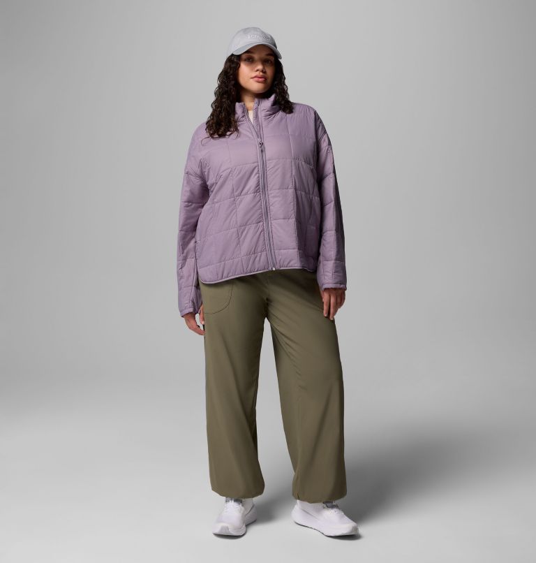 Women's Sienna Hill Quilted Jacket - Plus Size, Color: Shale Purple, image 2